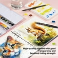 thumbnail image 3 of Paul Rubens Artist Grade Watercolor Paint Set, 24 Colors with Portable Box for Artists, Beginners, Hobbyists, Art Paints, Gift for illustrtor, 3 of 11