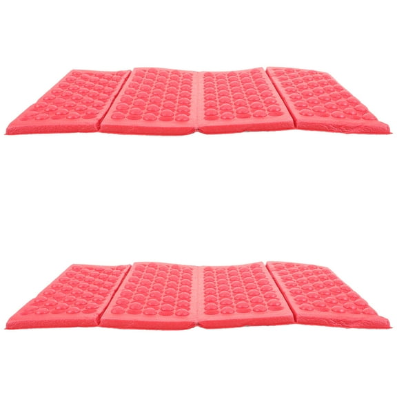 FRCOLOR  2 Pcs Hiking Mat Seat Camp Pad Portable Cushion Camping Mattress