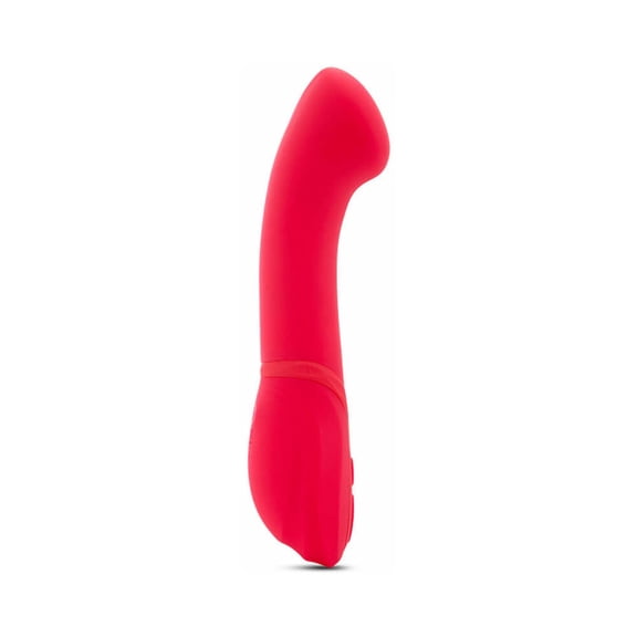 Nu Sensuelle Luna Velvet Touch with Turbo Rechargeable Silicone G-Spot Vibrator, Green