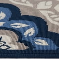 thumbnail image 5 of Central Oriental 6005.54.62 Tributary Freya 100 Percent Heat Set Polypropylene Rug, Latte & Blue - 6 ft. 7 in. x 9 ft. 6 in., 5 of 5
