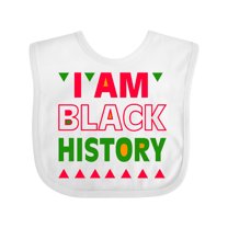 Inktastic I Am Black History Boys or Girls Baby Bib