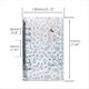 thumbnail image 2 of Cubierta para Carpeta Económica A6, Carpeta de 6 Anillas de PVC Transparente, Protector de Carcasa Recargable para Cuaderno con Estrella Brillante y 2 Broches, 2 of 5