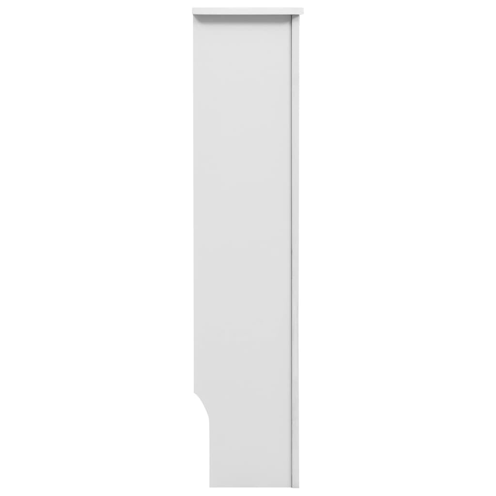 59" Modern Radiator Cover Heating Cabinet, MDF Cabinet with Finish Additional Shelf, Stripe