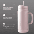 thumbnail image 5 of TAL 64oz Stainless Steel Hudson Tumbler with Straw, Mauve, 5 of 10