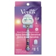 thumbnail image 2 of Gillette Venus Extra Smooth Sensitive Summer Surf Women's Razor with Reusable Razor Handle, 2 Razor Blade Refills and Shower Holder, 2 of 12