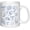 Seashell, variant on Coquette Pink Bow Hydrangea Spring Floral Porcelain Mug, Pretty Plant Lady Coffee Cup Mugs Gifts for Women, Summer Ceramic 11 oz Coffee Mug Cups