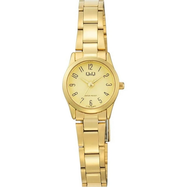 Reloj Q&Q C75A-004PY Ladies-Dorado