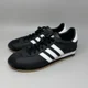 thumbnail image 3 of Ad-id-as Country OG Black Sneakers White Logo Originals Retro Trainers Mens 7.5, 3 of 6