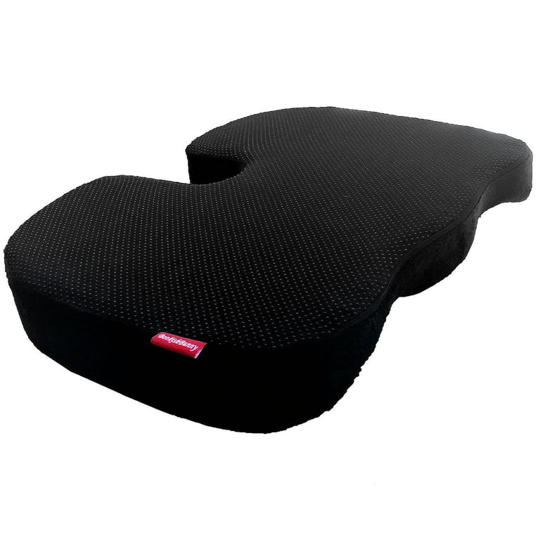 Kolbs Car Seat Cushion Truck Driver Cushion | Wedge Seat Cushion with  Cutout for Coccyx Tailbone Pain Relief Cushion | Car Pillow Car Seat  Cushion for