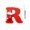 R, variant on MORVLIX Christmas Letter Pendant Ornaments, Acrylic Alphabet Tree Hanging Decor, Personalized Initial Decoration, Festive Holiday Display for Home Door Wall Window Wreath Stocking Table (R)