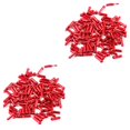 thumbnail image 2 of 50 piezas de cable de freno de bicicleta de montaña Soidarity tapa trasera de Aleación de aluminio Rojo, 2 of 6