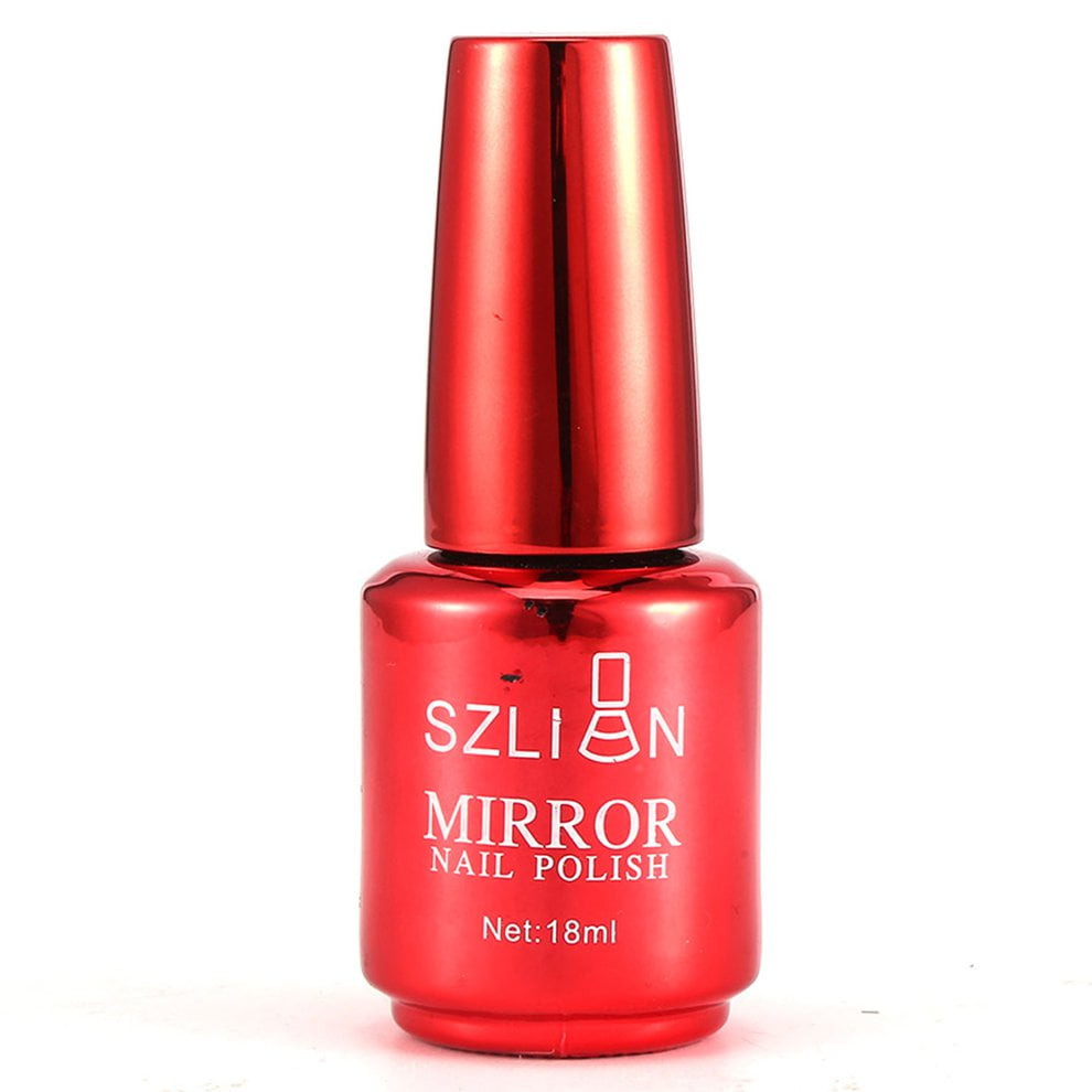 Bean_New Mirror Nail Polish Metallic Stainless Steel Nail Polish Diy Nail Polish Nail Supplies