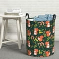 thumbnail image 6 of Fuzoiu Forest Squirrel Print Circular Hamper,Laundry Basket with Handle,Collapsible Laundry,Dirty Clothes Storage Basket,for Bedroom Bathroom Dorm Living Room-Small, 6 of 6