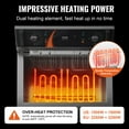 thumbnail image 3 of VEVOR Freidora electrica comercial VEVOR de encimera, 3000 W, 30,6 qt/29 l, 3 of 9