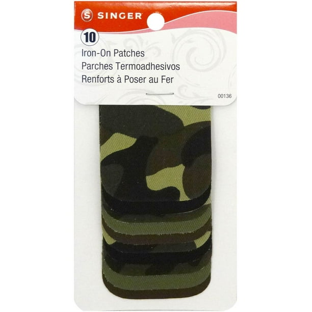 Patchs à Repasser 2"X3" 10/Pkg-Camouflage