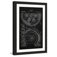 thumbnail image 2 of "Gears 1912 Black Paper" Framed Painting Art Print, 2 of 5