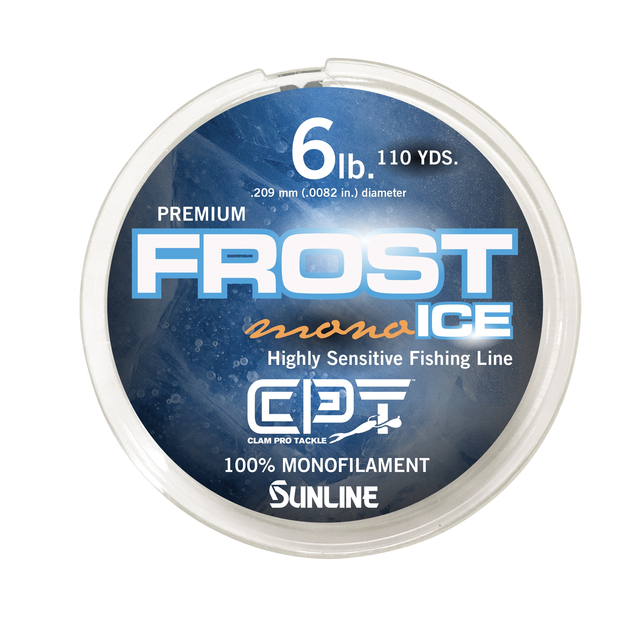 Test 300 yd Spool 23627 P-Line FCCF-6 Fluorocarbon Premium Line 6 lb 