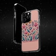 thumbnail image 6 of DistinctInk Hybrid (Acrylic / TPU) Clear Slim Fit Case for Apple iPhone 15 PLUS (6.7" Screen) - "Blossoming Spring: Vibrant Hand-Drawn Floral Delight", 6 of 8