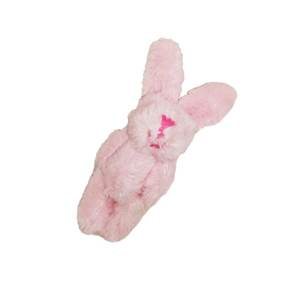 Advancent Mini conejos articulados para el hogar, colgante de conejito de peluche resistente al desgaste para llavero, regalos de muñecas, cumpleaños, Kits de decoración para fiestas Rosa 6cm Advancent HA061951-01B