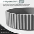 thumbnail image 6 of Lagos Circular Concrete Vessel Bathroom Sink in Gray, 6 of 11