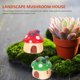 thumbnail image 2 of 2 piezas de decoración en miniatura para casa de hongos, modelo de micropaisaje, mini adornos de hongos, 2 of 7