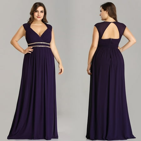 Ever Pretty Women S Plus Size Long Black Tie Evening Tail Wedding Guest Dresses For 08697 Dark Purple Us 22 Ever Pretty Women S Plus Size Long Black Tie Evening Tail Wedding Guest Dresses For 08697 Dark Purple Us 22