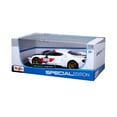 thumbnail image 5 of 1:18 Scale Special Edition Diecast 2021 Ford GT #98 White Heritage Play Vehicle, 5 of 8