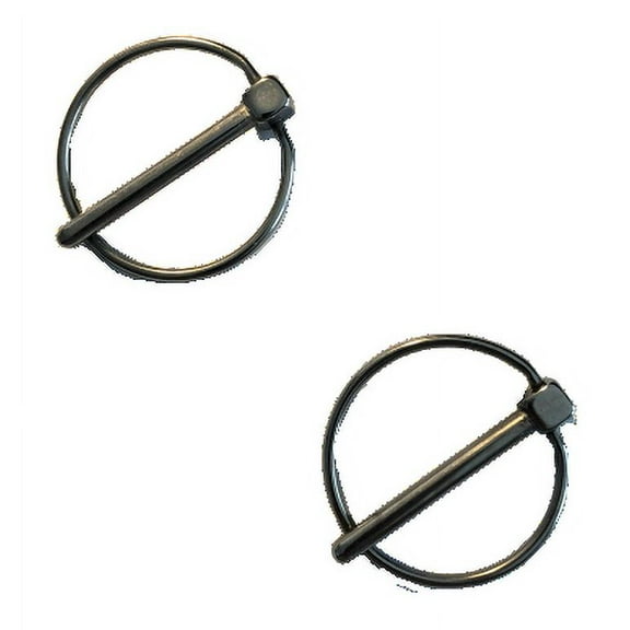 Stainless Steel 316 Linch Pin Ring Catch 4.4mm or 11/64" Marine Grade 2 Pieces