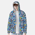 thumbnail image 2 of Vsdgher Sweat à Capuche Adulte Imprimé Poisson Mignon pour Hommes Femmes, Manches Longues Protection Solaire Pêche pour Course Natation-Moyen, 2 of 7