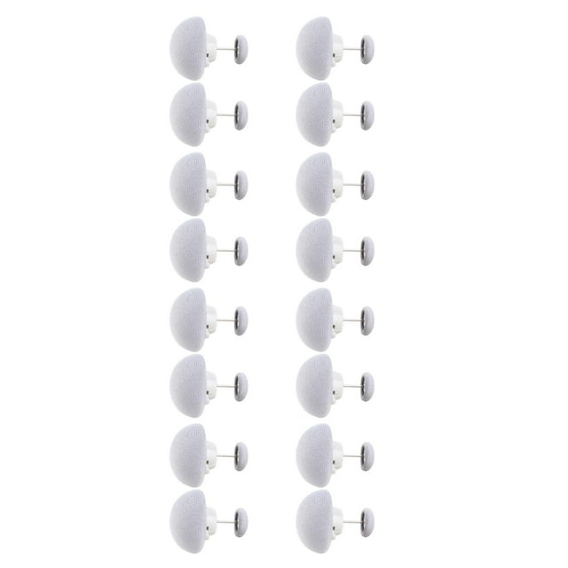 Clips para eredón, 16 piezas, clips para sábanos en forma de Hongo, broches para eredón para sujetar el edredón con superficies de algodón para eredones, cojines, cortinas