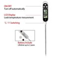 thumbnail image 2 of DouHu Kitchen Thermometer Kitchen Accessory Cooking Thermometer, Thermometer Probe Kitchen Thermometer Barbecue 5seconds Lcd Screen Thermometer For Pastry B, 2 of 5