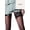 Avorio, variant on Image 20 Floral Lace Band Thigh High