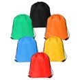 thumbnail image 1 of Bolsa de gimnasio con cordón ajustable para todas las edades de Max Choice, poliéster, azul y negro, 2 unidades, 1 of 8