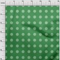 thumbnail image 3 of oneOone Georgette Viscose Green Fabric Polka Dot Fabric For Sewing Printed Craft Fabric By The Yard 42 Inch Wide, 3 of 4
