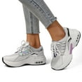 thumbnail image 5 of Htwon Non slip Women Air Cushion Sneakers Comfy Fashion Tennis Sports Running Shoes, 5 of 30