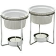 thumbnail image 2 of PrepWorks by Progressive 5-Ounce Ceramic Butter Warmer Home Fondue Set (2 Sets), 2 of 4