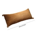 thumbnail image 1 of Almohada corporal extralarga para adultos de 60 cm (23,6 pulgadas), de espuma triturada, con funda con cremallera, ideal para dormir. Almohada de calidad hotelera para quienes duermen boca arriba o, 1 of 7