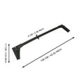 thumbnail image 5 of Lockable Roof Rack Cross Bar Cargo Carrier Black Fit For 2021 2022 2023 2024 Nissan Rogue, 5 of 7