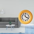 thumbnail image 2 of Figura de escritorio Pensador Escultura abstracta Reloj de pared Adorno para el hogar Estatua minimalista Reloj Material ligero Adecuado para oficina, 2 of 8