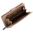 thumbnail image 6 of Wrangler Women's RFID Bifold Wallet - Large Western Tooling Flower Design, Card Case & Cash Organizer, Stylish Travel Clutch for Ladies, Khaki, 6 of 7