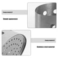 thumbnail image 3 of WHAMVOX Soporte Para Cubiertos Y Utensilios De Cocina En Acero Inoxidable Con Retro Y Acabado Plata, 3 of 7