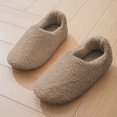 thumbnail image 6 of KANG Fleece Lined Closed Back Slippers Cozy Indoor Outdoor Shoes With Memory Foam Comfort Cushion For Warmth And Relaxation, 6 of 8