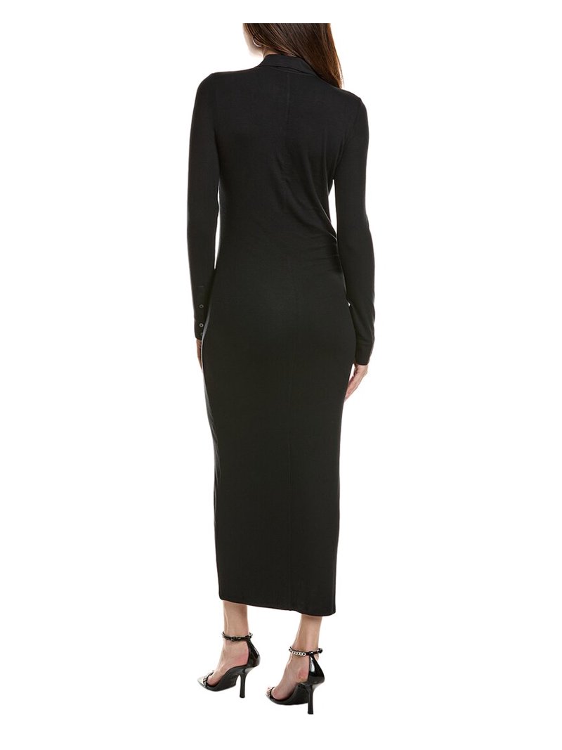 atm black dress Atm Anthony Thomas Melillo Long Sleeve Maxi Dress main image 0