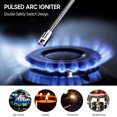 thumbnail image 4 of Amdohai Intelligent Pulse Igniter USB Charging BBQ Lighter Electric Arc BBQ Igniter Pulsed Arc Ignition Fire Starter Windproof Flameless USB Rechargeable Lighter 360 Degree Bendable Soft Tube, 4 of 8