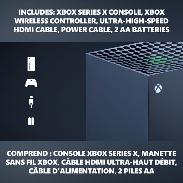 Xbox Series X - Gaming Console - 1TB SSD - Includes Xbox Wireless Xbox Series X - Gaming Console - 1TB SSD - Includes Xbox Wireless