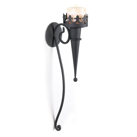 Gothic Meval Iron Wall Torch Sconce Pillar Candle Holder Interior Gothic Meval Iron Wall Torch Sconce Pillar Candle Holder Interior Lighting Add A Touch Of