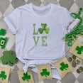 thumbnail image 1 of T-shirt de la Saint-Patrick pour Femme, Mode, Col Rond, Imprimé, Manches Courtes, T-shirt Décontracté Ample, Hauts, T-Shirts de la Saint-Patrick pour Femmes, 1 of 5