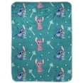 thumbnail image 1 of Lilo & Stitch 'Friends' Kids Silk Touch Fleece Throw, 100% Polyester, 1 of 5