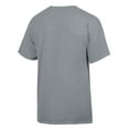 thumbnail image 3 of Men's-ComfortWash  Gray Wyoming Cowboys Distressed Arch T-Shirt, 3 of 3