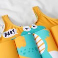 thumbnail image 7 of JUMEYU Toddler Swimsuit with Floatation Toddler Floatation Swimsuit Swim Vest for Baby Boy Girls Float Suit with Buoyancy Floating Swimwear Bathing Suit 4T 5T (Yellow,4-5 Years), 7 of 7